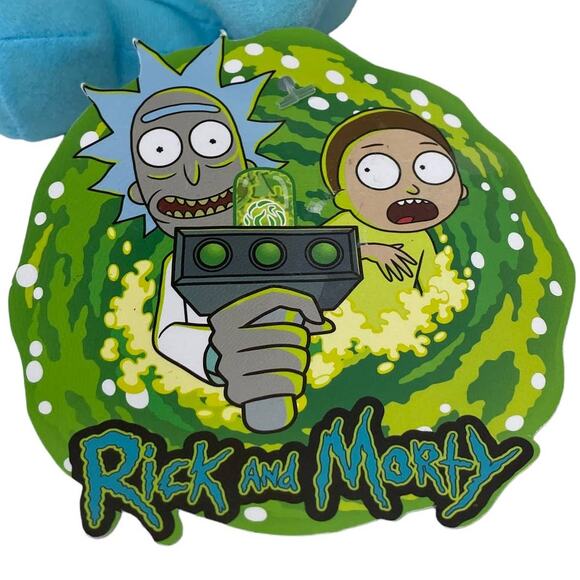 Rick and Morty Adult Swim 7” rare Plush Mr. Meeseeks New Licensed Stuffed Plush - Picture 7 of 10